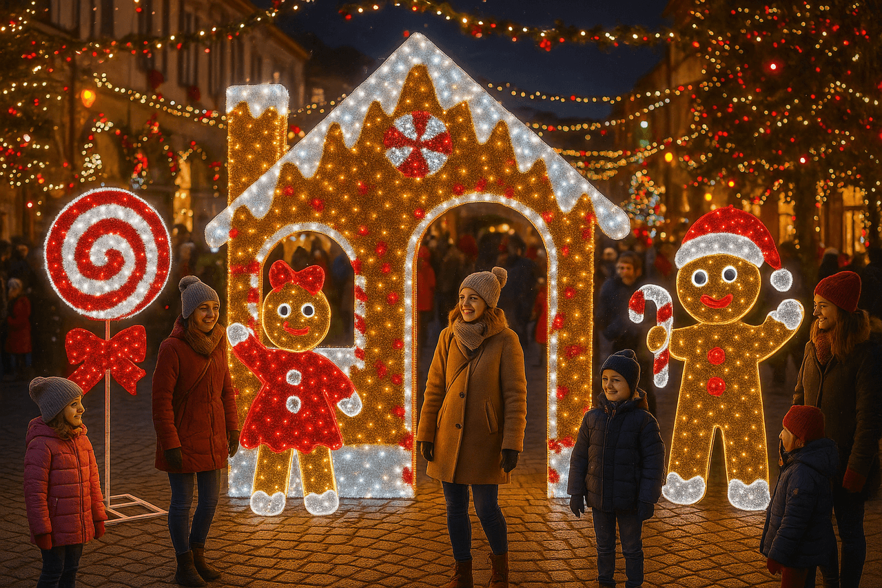 Installazioni di Natale immersive per eventi