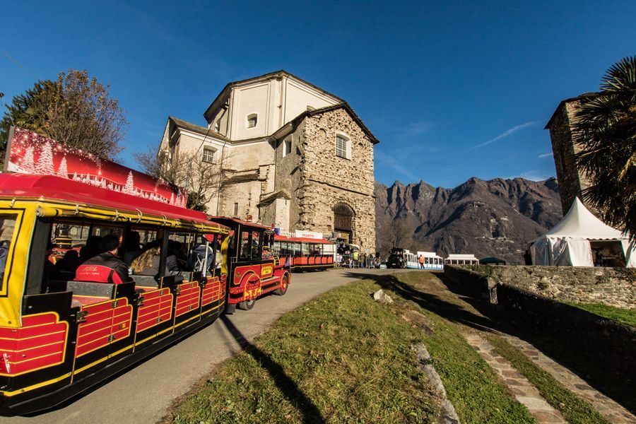 Trenino Renna Express della Grotta di Babbo Natale