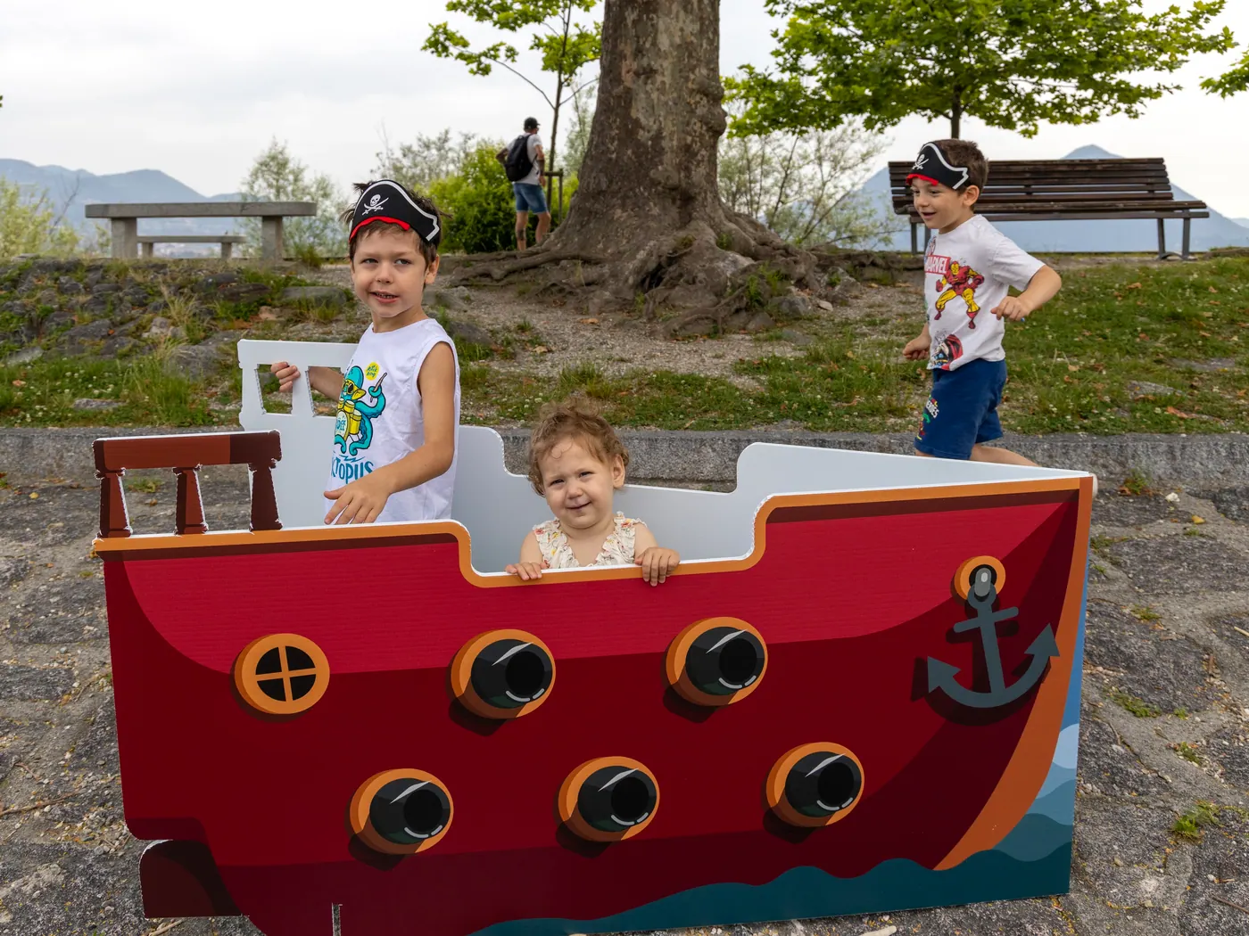 Bambini in avventura a tema pirati sull’isola